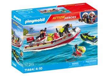 Detailansicht des Artikels: 71464 - Feuerwehrboot mit Aqua Scoote