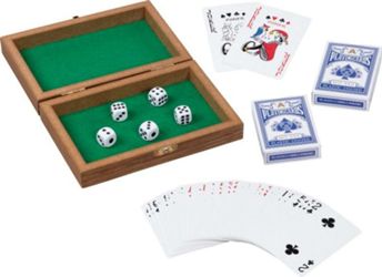 Detailansicht des Artikels: 56308 - Spielkartenbox mit 5 Würfel u