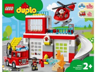Detailansicht des Artikels: 10970 - LEGO® DUPLO® 10970 - Feuerwehrwache mit Hubschrauber ( 2+ )