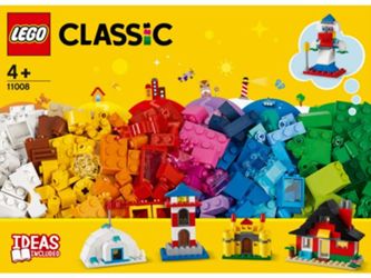 Detailansicht des Artikels: 11008 - LEGO® Classic 11008 - LEGO® Bausteine - bunte Häuser ( 4+ )