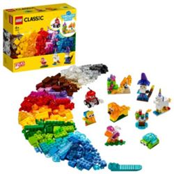 Detailansicht des Artikels: 11013 - LEGO® Classic 11013 - Kreativ-Bauset mit durchsichtigen Steinen ( 4+ )