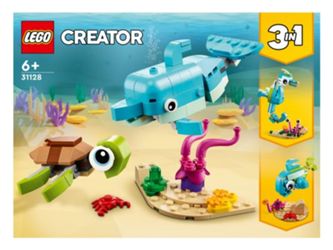 Detailansicht des Artikels: 31128 - LEGO® Creator 31128 - Delfin und Schildkröte ( 6+ )