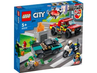 Detailansicht des Artikels: 60319 - LEGO® City 60319 - Löscheinsatz und Verfolgungsjagd ( 5+ )