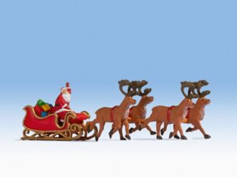 Detailansicht des Artikels: 15924 - Weihnachtsmann mit Schlitten