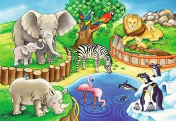 Detailansicht des Artikels: 07602 - Tiere im Zoo              2x1