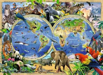 Detailansicht des Artikels: 10540 - Tierisch um die Welt      100