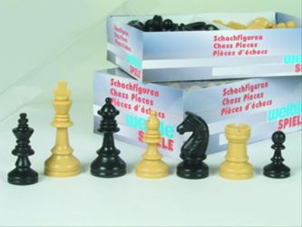 Detailansicht des Artikels: 01010 - Schachfiguren Kunststoff 55 m