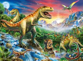 Detailansicht des Artikels: 10665 - Bei den Dinosauriern      100